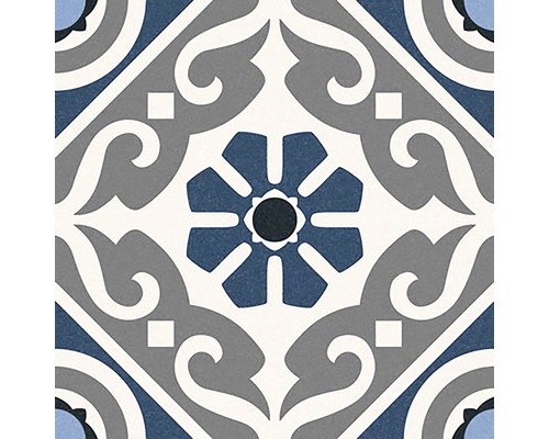 Carrelage décoratif Taco Musa blue 16.5 x 16.5 cm