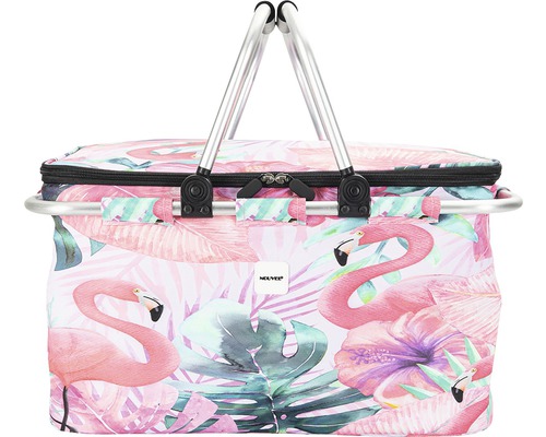 Kühltasche Shopping L Flamingo Pink