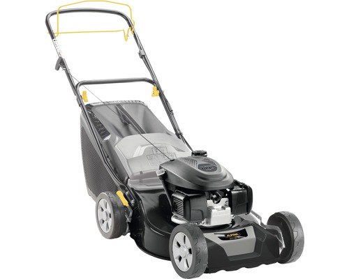 Tondeuse à essence avec bac de ramassage