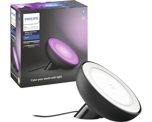 Lampe de table Philips Hue Bloom et emballage