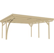 Freistehendes Carport aus Holz