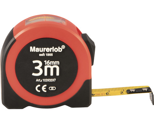 Bandmass mit 3 Meter Länge von Maurerlob