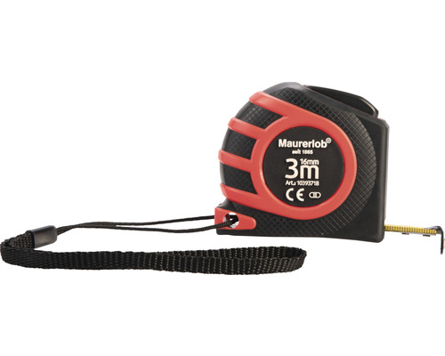 Maurerlob Rollbandmass, drei Meter