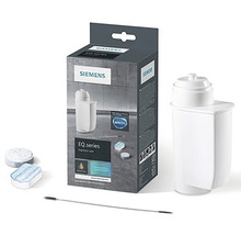 Kit d''entretien pour machines à expresso Siemens EQ Series avec filtre à eau, pastilles de nettoyage et brosse de nettoyage