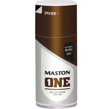 Bombe de peinture Masto en brun noix RAL 8011, satiné