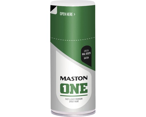 Peinture aérosol ONE Maston vert menthe RAL 6029 150 ml Peinture aérosol Mastson One vert RAL 6029