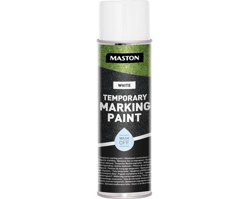 Maston Temporäres Markierungspray weiss 500 ml Mastons weisse temporäre Markierungsfarbe in einer Sprühdose