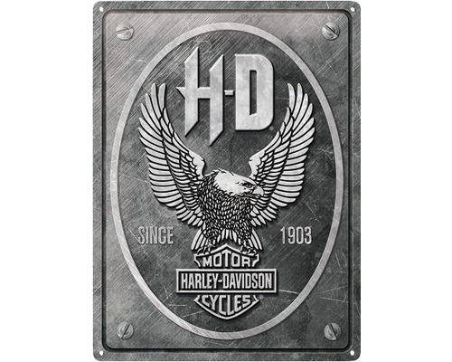 Plaque en tôle Harley-Davidson 30x40 cm