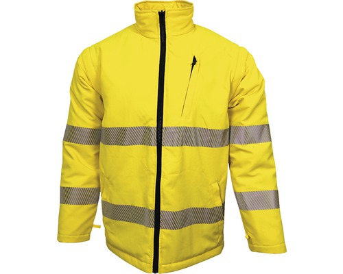 Veste d’hiver Safetech Hi-Vis jaune/noir taille XXXL