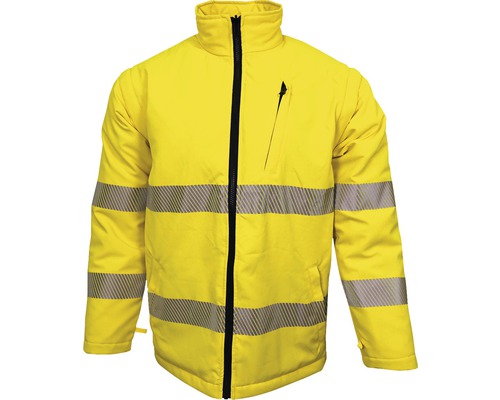 Veste d’hiver Safetech Hi-Vis jaune/noir taille 4XL