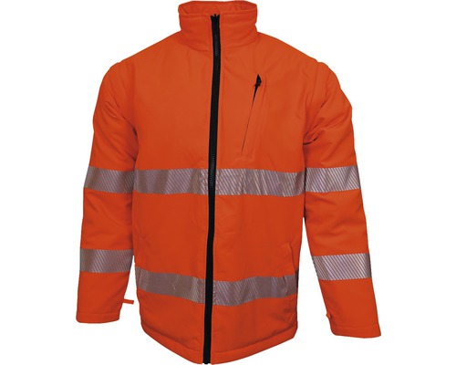 Veste d’hiver Safetech Hi-Vis orange/noir taille XXXL