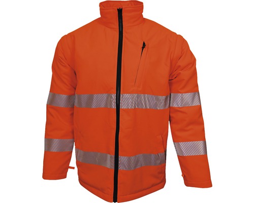 Veste d’hiver Safetech Hi-Vis orange/noir taille M