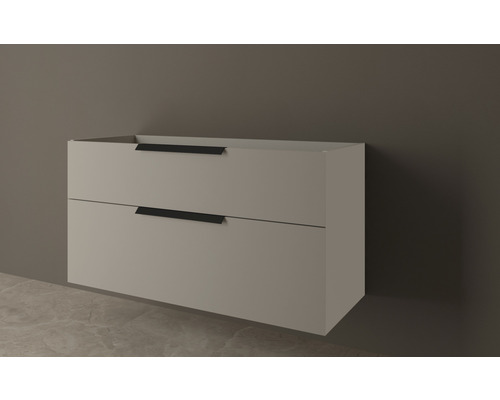 Meuble sous-lavabo avec deux tiroirs pour la salle de bain