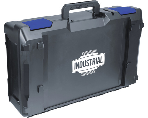 Werkzeugkoffer Industrial XL-BOXX 607 x 179 x 395 mm inklusive Trennwandset schwarz
