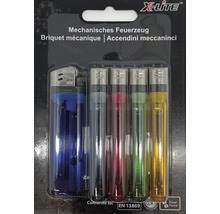 Briquets X-Lite, pack de cinq