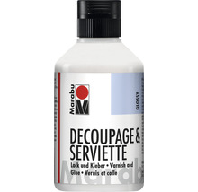 Flasche Marabu Decoupage und Serviettentechnik Lack und Kleber