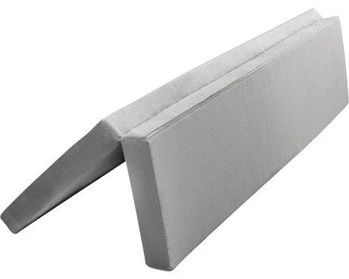 Graue Faltmatratze aus Schaumstoff