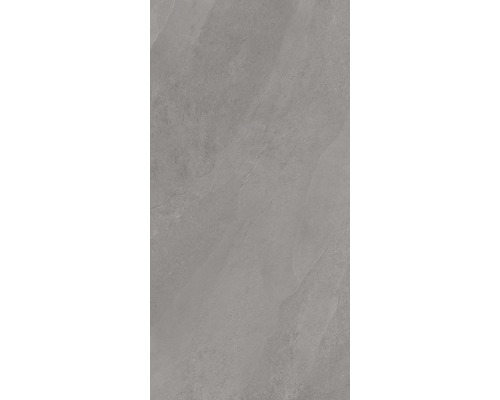 Feinsteinzeug Wand- und Bodenfliese Revenant silver 30x60 cm