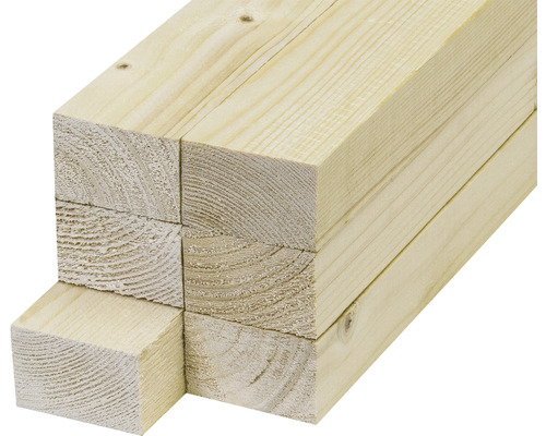 Poutres en bois de construction en bois massif