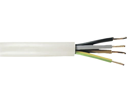 Câble électrique TT 4x1,5 mm² 3LPE gris Eca (au mètre)