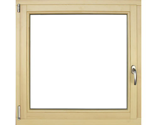 Holzfenster Kiefer lackiert 780x780 mm DIN Links
