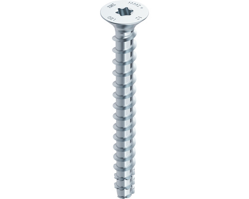 HECO-MULTI-MONTI-plus F Betonschraube Senkkopf TX Vollgewinde 7,5x160 mm blau verzinkt 50 Stück HECO-MULTI-MONTI-plus F Betonschraube Senkkopf TX Vollgewinde 7,5x160 mm blau verzinkt 50 Stück