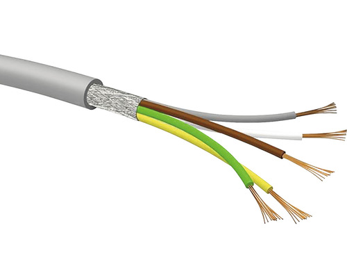 Datenleitung LiYCY 4x0,50 mm² grau 50 m