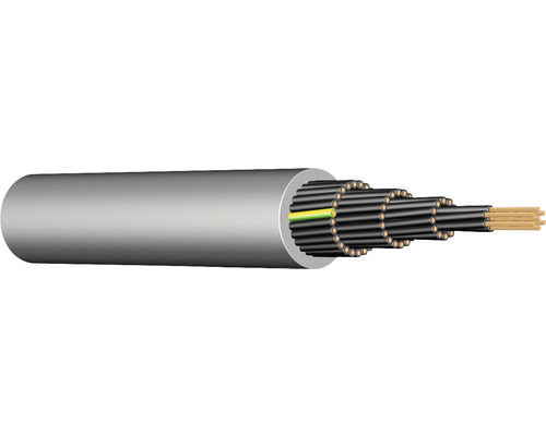 Câble de commande YSLY-JZ 5x1,5 mm² gris 50 m