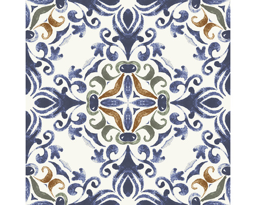 Carrelage décoratif Galana 25 x 25 x 0.9 cm motifs mixtes Carreau décoratif avec motif floral