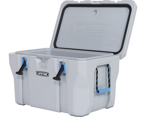 Geöffnete graue Kühlbox von Lifetime