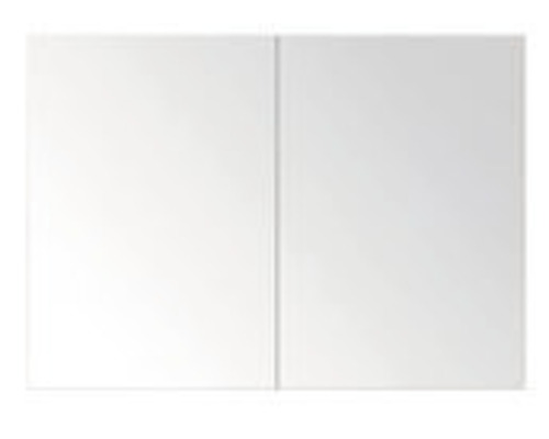 Spiegelschrank sanox Porto BxHxT 90x65x13 cm kieselgrau