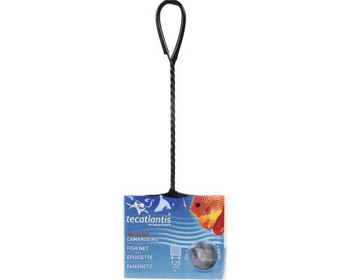 Feinmaschiges Fischernetz mit Griff
