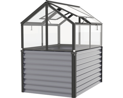 Jardinière surélevée avec châssis