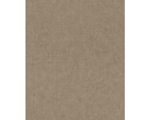 Vliestapete 429299 Factory IV Uni taupe Nahaufnahme einer einfarbigen Tapete mit leichter Textur