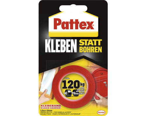 Pattex Montageband bis maximal 120 Kilogramm pro Rolle