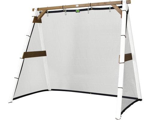 Filet de golf avec cadre en bois pour le jardin