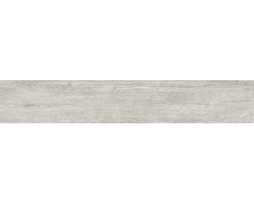 Carrelage pour sol et mur en grès cérame fin Lenk Ash 19.5x121.5 cm