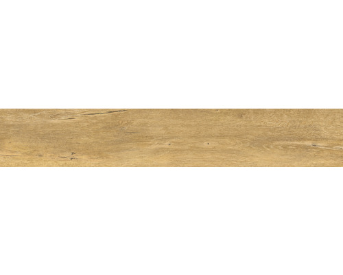 Carrelage pour sol et mur en grès cérame fin Lenk Honey 19.5x121.5 cm