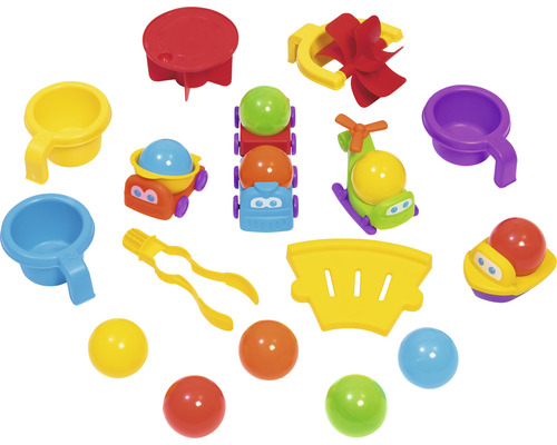 Piste à billes Station de jeux pour enfants Centre d'aventure STEP 2 Ball Buddies plastique coloré