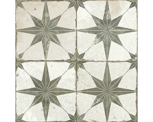 Carrelage pour sol et mur FS Star sage 45x45 cm