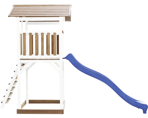 Tour de jeux avec toboggan et échelle pour le jardin