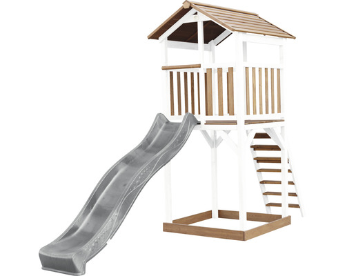 Tour de jeux avec toboggan et échelle pour l''extérieur