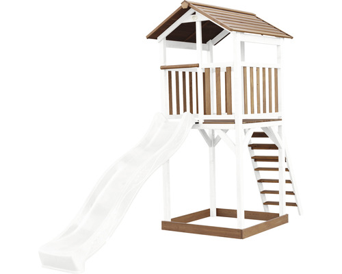 Tour de jeux avec toboggan et échelle pour le jardin