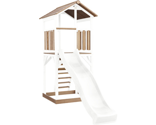 Tour de jeux avec toboggan et échelle pour le jardin