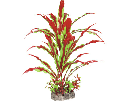 ORBIT Kunststoff-Wasserpflanze Medium Nr. 34 24 cm rot Aquariumpflanze aus Kunststoff