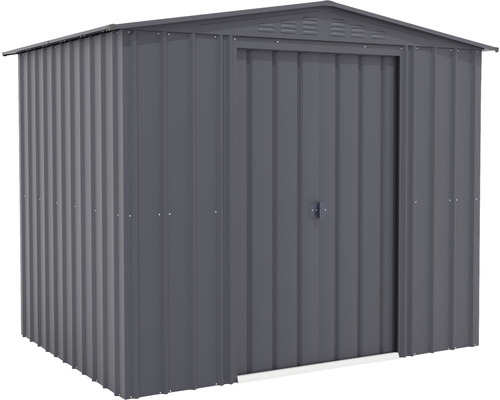 Abri de jardin en métal avec porte