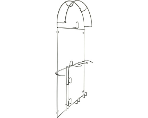Metall Wandregal mit verschiedenen Hängevorrichtungen