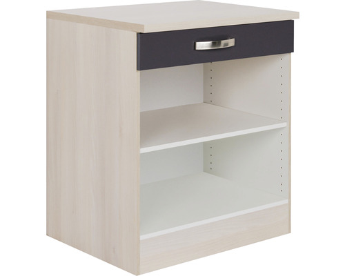 Optifit Regal Porto220 BxTxH 60x60x84,8 cm anthrazit matt zerlegt