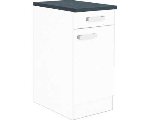 Meuble bas avec tiroir et plan de travail