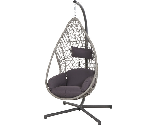 Fauteuil suspendu Varese Siena Garden gris